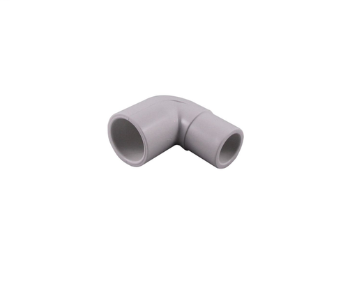 1/2"x90D PVC SCH40 STREET ELBOW SPxSOC WHITE XIRTEC140