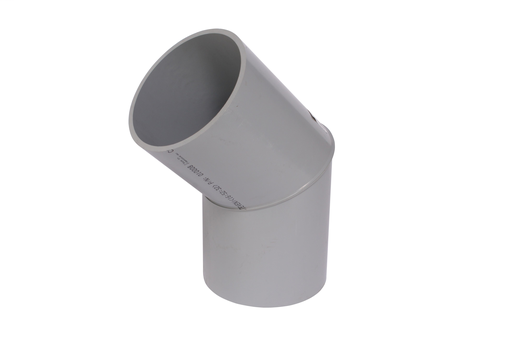 8"x45D PVC DWV SHORT TURN ELBOW SPXSP SYSTEM 15