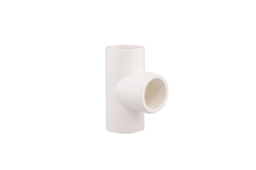 3"x1" PVC SCH40 RED. TEE SOCxSOCxSOC WHITE XIRTEC140