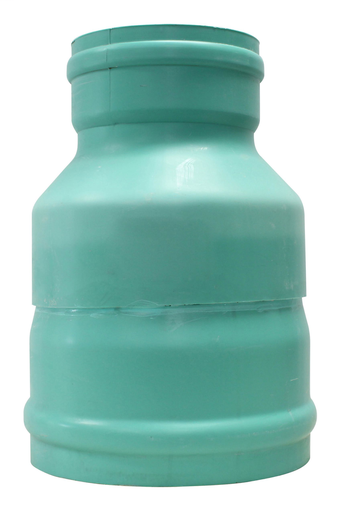 15"x6" PVC COUPLING SWR DR35 GxG FAB RING- TITE/TRENCH TOUGH PLUS