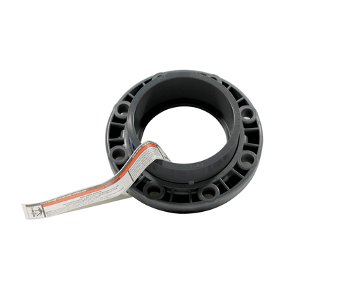 6" PVC SCH80 HD VANSTONE FLANGE SOC W/ FIBER-LOC RING XIRTEC140