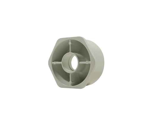 6"x2" PVC SCH40 RED. BUSHING SPxSOC WHITE XIRTEC140