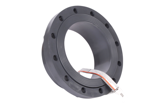 10" PVC SCH80 VANSTONE FLANGE SOC W/ PVC RING XIRTEC140