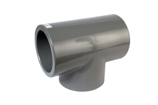 6" ABS IND. TEE SOCxSOCxSOC DURAPLUS INDUSTRIAL