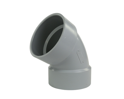 4"x60D PVC DWV ELBOW HxH SYSTEM 15