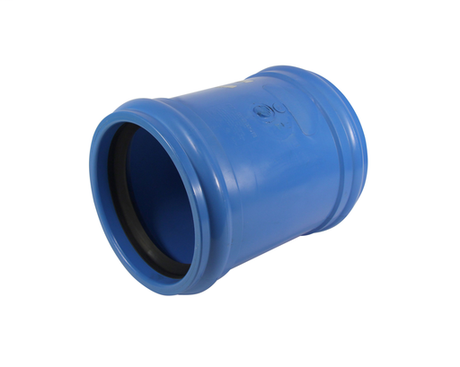 8" PVC COUPLING CIOD DR18 BxB BLUE BRUTE