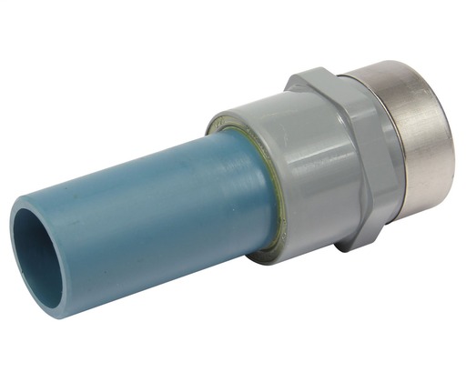 1" CPVC ADAPTER FPTxSP W/ PIPE STUB AQUARISE