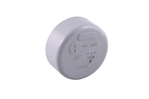 1 1/2" PVC DWV CAP HUB SYSTEM 15