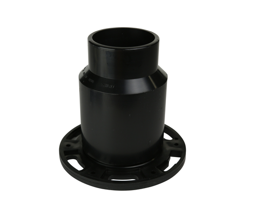 4"x3" ABS DWV ADJ. CLOSET FLANGE KIT FOR CONCRETE