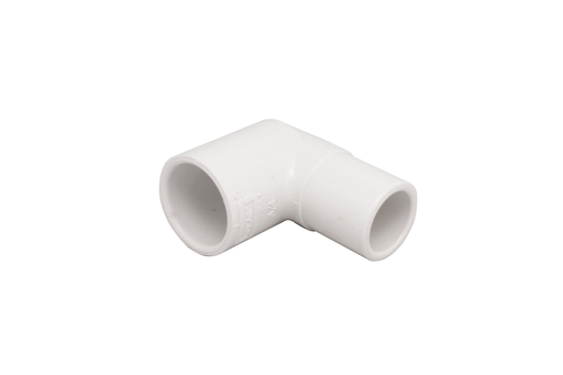 3/4"x90D PVC SCH40 STREET ELBOW SPxSOC WHITE XIRTEC140