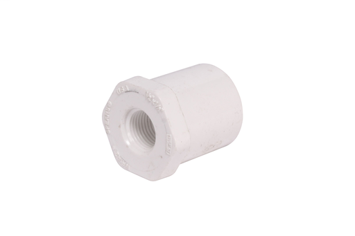 1/2"x3/8" PVC SCH40 RED. BUSHING SPxFPT WHITE XIRTEC140