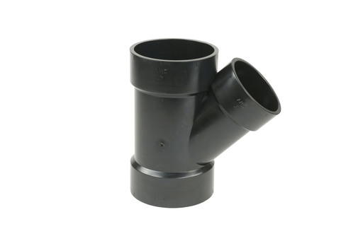 4"x3"x45D ABS DWV WYE HxHxH