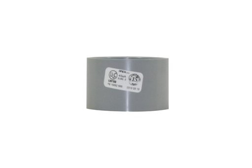 2" PVC DWV COUPLING HxH SYSTEM 15