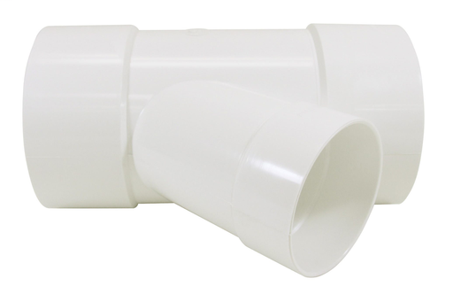 4"x3"x45D PVC WYE HxHxH SDR35 BDS