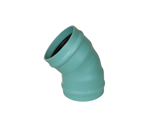 10"x45D PVC ELBOW HW SWR DR26 GxG TRENCH TOUGH PLUS