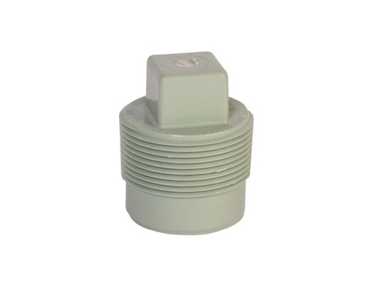L241A 1 1/2" FR-PP CLEANOUT PLUG MPT ENFIELD