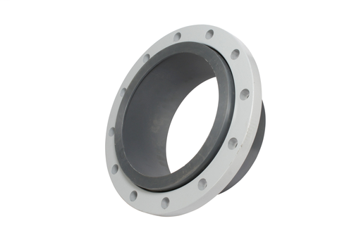 14" PVC SCH80 HD VANSTONE FLANGE SOC W/ COATED METAL RING XIRTEC140