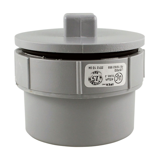 3" PVC DWV FTG C/O SPxGSKT PLUG SYSTEM 15