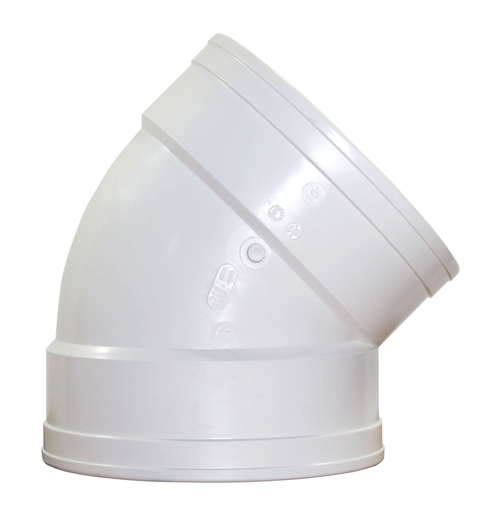 8"x45D PVC WYE SWR DR35 GxGxG RING-TITE/TRENCH TOUGH PLUS