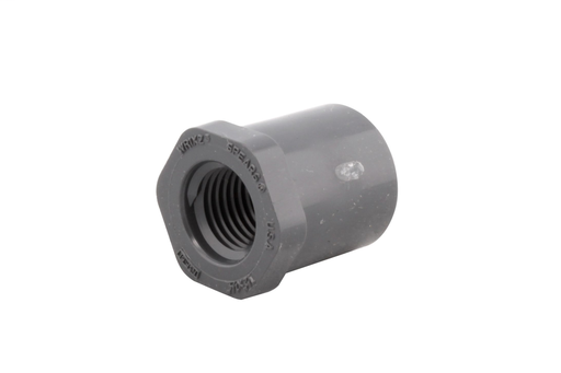 2"x1" PVC SCH40 RED. BUSHING SPxFPT GREY XIRTEC140