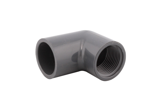 2"x90D PVC SCH40 ELBOW SOCxFPT GREY XIRTEC140