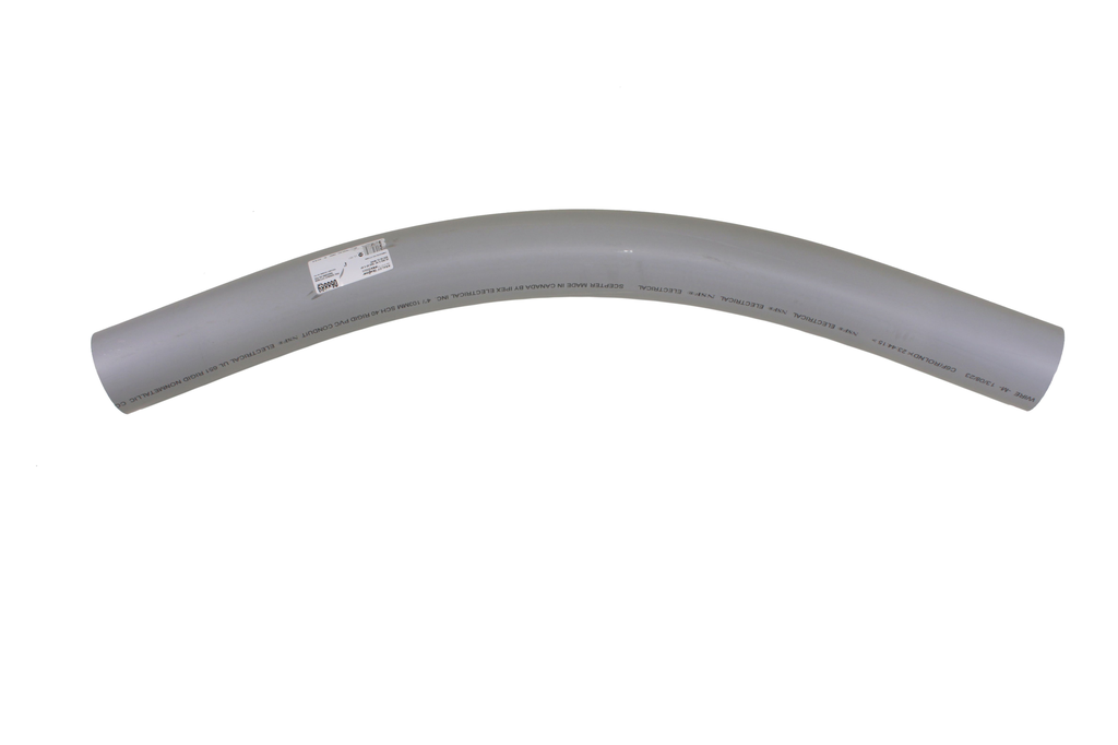 Product image for IPX 068885 2"x45Dx48R PVC SWEEP SPx