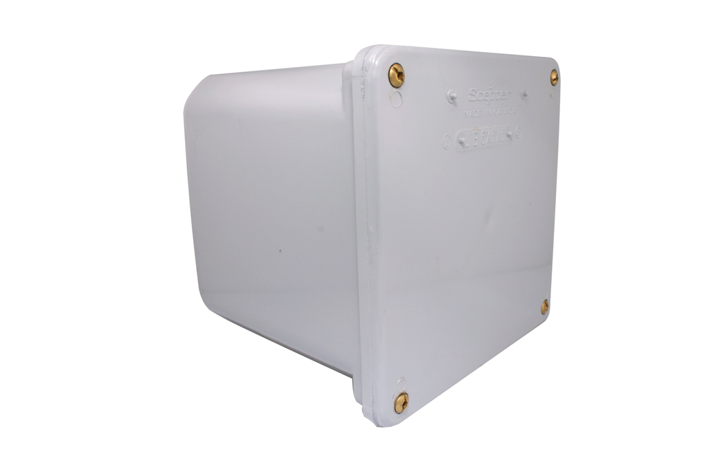 Product image for IPEX 077698 6 x 6 x 6 Inch 211 In. NEMA 1/2/3R/4/4X/6/6P/12/13 PVC Junction Box with Gasket