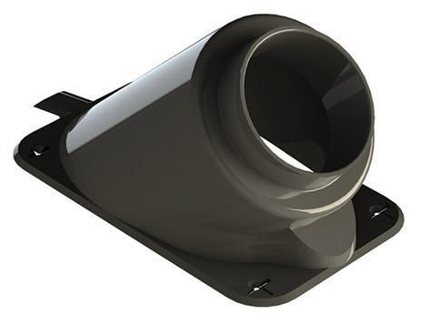 Product image for Ipex 089239 2"x45D PE ANGLED FORM S