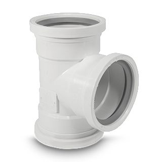 Product image for IPE 067072 15X8 PVC TEE