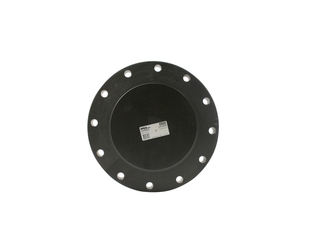 Product image for IPE 853120 12IN PVC BLIND FLANGE