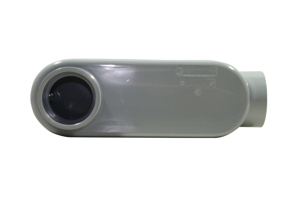 Product image for IPEX 077547 2-1/2 Inch PVC Type LB Rigid Conduit Body