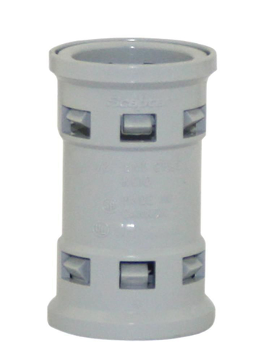 Product image for Ipex KC10 (089000) 1/2" PVC ENT Conduit Kwikon&#174; Coupling