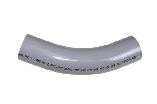 Product image for IPX 068819 5"x45D PVC STD ELBOW SPx