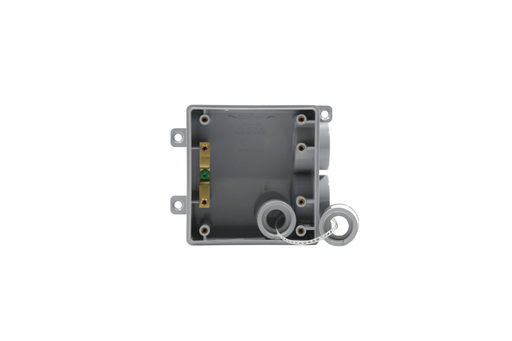 Product image for IPEX 077372 FSS-2-10152-U 1/2 x 3/4 x 1 Inch Hub 37 In. PVC 2-Gang Rigid Conduit Box