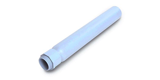 Product image for 1 1/2" PVC SLIP METER RISER SCH40 W/ 1 1/2" TA SCEPTER/KRALOY