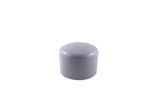 077428 - CAP45 3" PVC END CAP SW SCEPTER