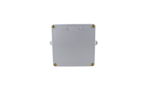 Product image for IPEX 077670 5 x 5 x 2 Inch 40 In. NEMA 1/2/3R/4/4X/6/6P/12/13 PVC Junction Box with Gasket