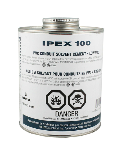 Product image for Ipex 074715 xQUART (950 ml) PVC SOL