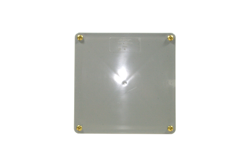 Product image for IPEX 077664 8 x 8 x 4 Inch 434 In. NEMA 1/2/3R/4/4X/6/6P/12/13 PVC Junction Box with Gasket