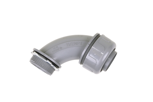 Product image for IPX 065317 1 1/2"x90D NM ELBOW GREY