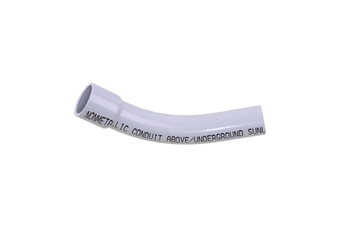 Product image for IPX 068565 1 1/2"x45D PVC STD ELBOW