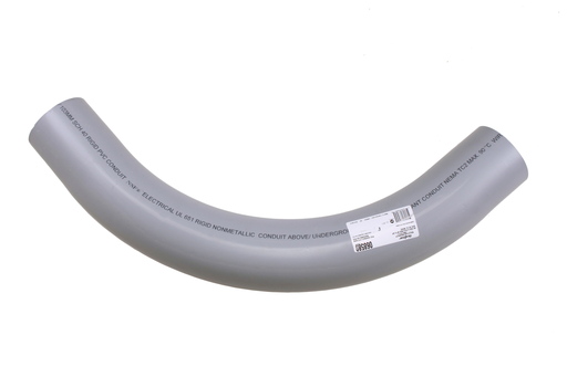 Product image for IPX 068589 4"x90D PVC STD ELBOW SPx
