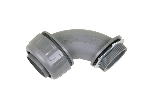 Product image for IPX 065320 2"x90D NM ELBOW GREY KWI