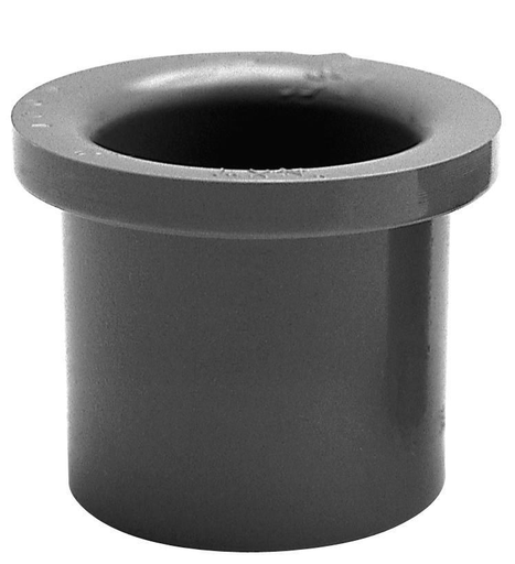 Product image for 3/4" x 1/2" PVC Sch40 Conduit Reducer Bushing - Bell x Spigot