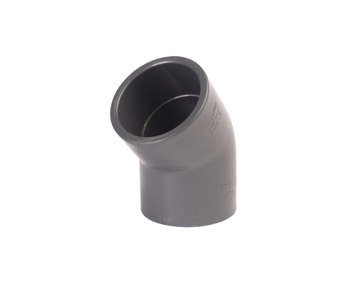 Product image for IPE 036149 2IN SCH 80 45D PVC ELBOW