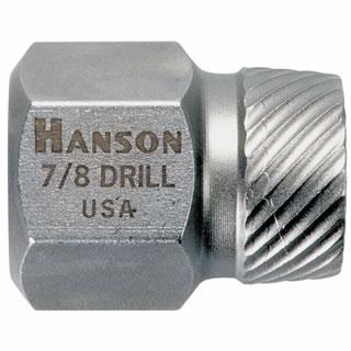 Hex Head Multi-Spline Screw Extractors - 522/532 Series, 19/32"