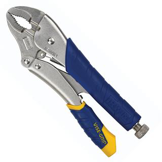 Fast Release™ Curved Jaw Locking Pliers with Wire Cutter