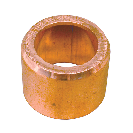 1/4" x 1/8" Wrot/ACR Solder Joint Copper Flush Bushing
