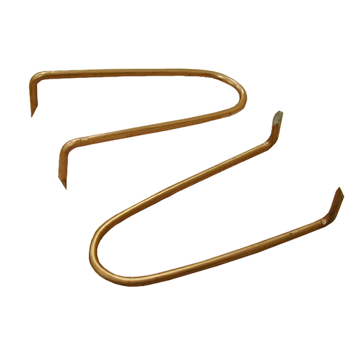 3/4" x 2-1/2" "Copper Boy" Copper Clad Pipe Hook, Carton of 50