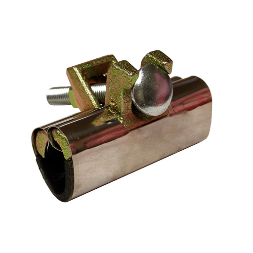 3" Stainless Steel Repair Clamp, One Bolt, 1-1/2" IPS